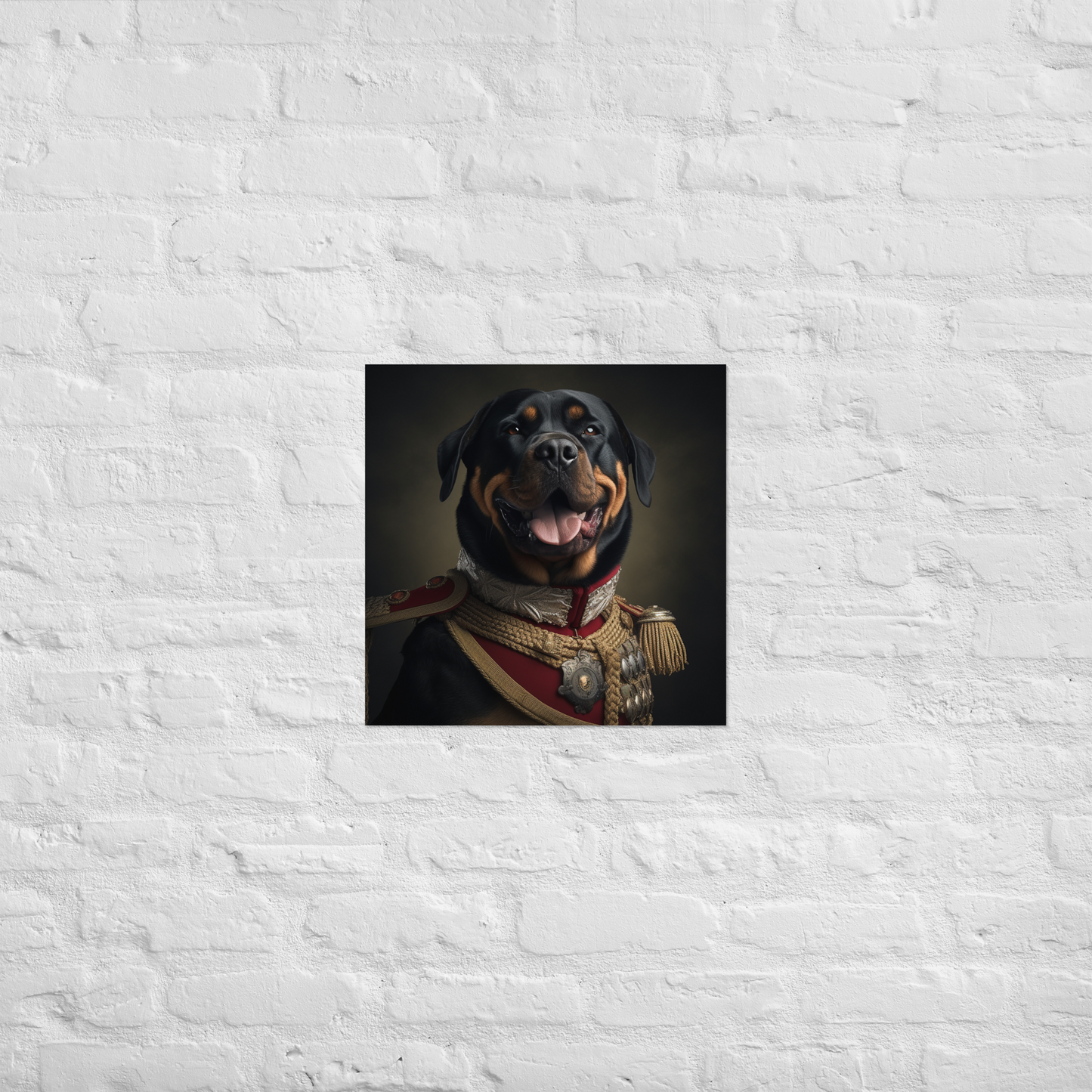 Rottweiler BritishRoyalGuard Poster