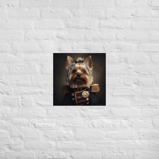 Yorkshire Terrier BritishRoyalGuard Poster
