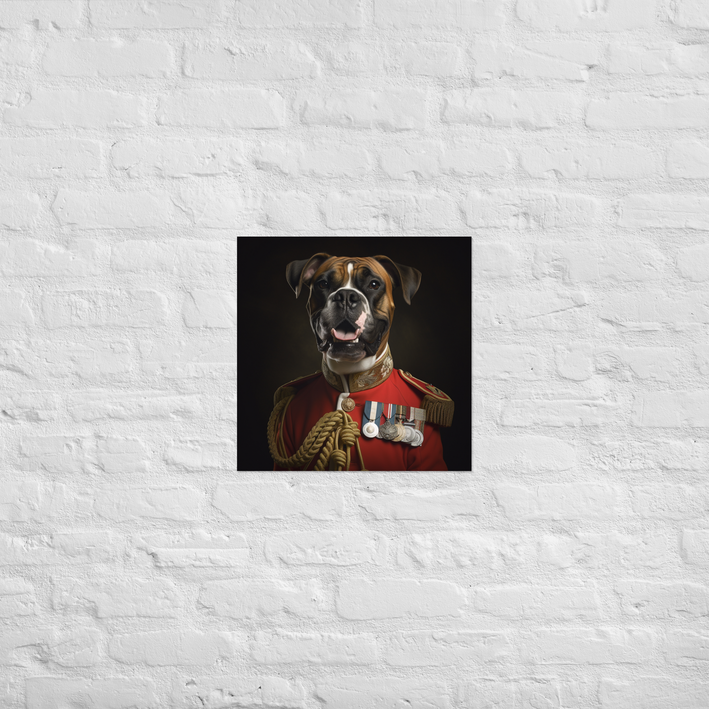 Boxer BritishRoyalGuard Poster