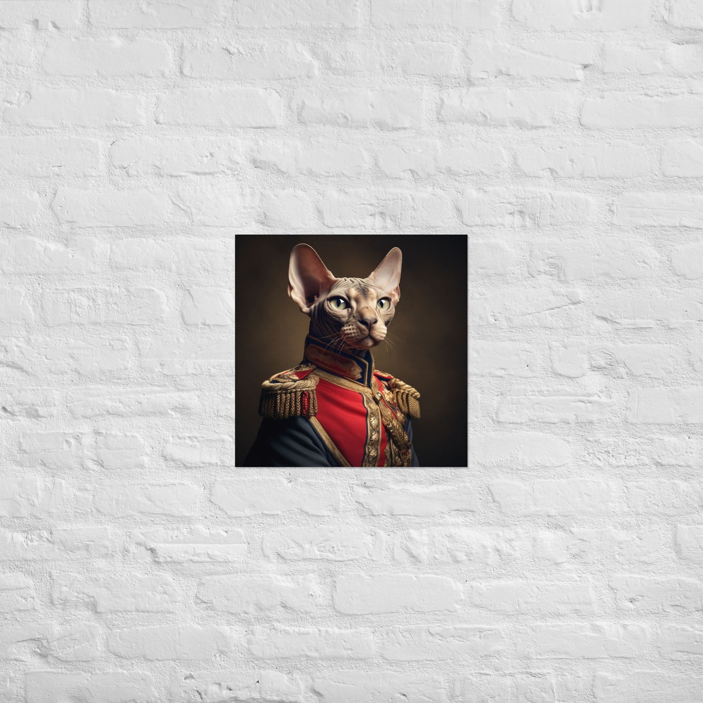 Sphynx BritishRoyalGuard Poster