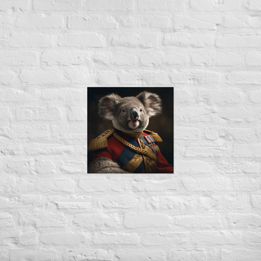 Koala BritishRoyalGuard Poster