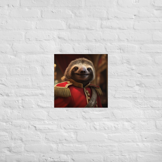 Sloth BritishRoyalGuard Poster