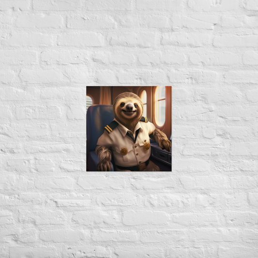 Sloth CruiseShipCaptain Poster
