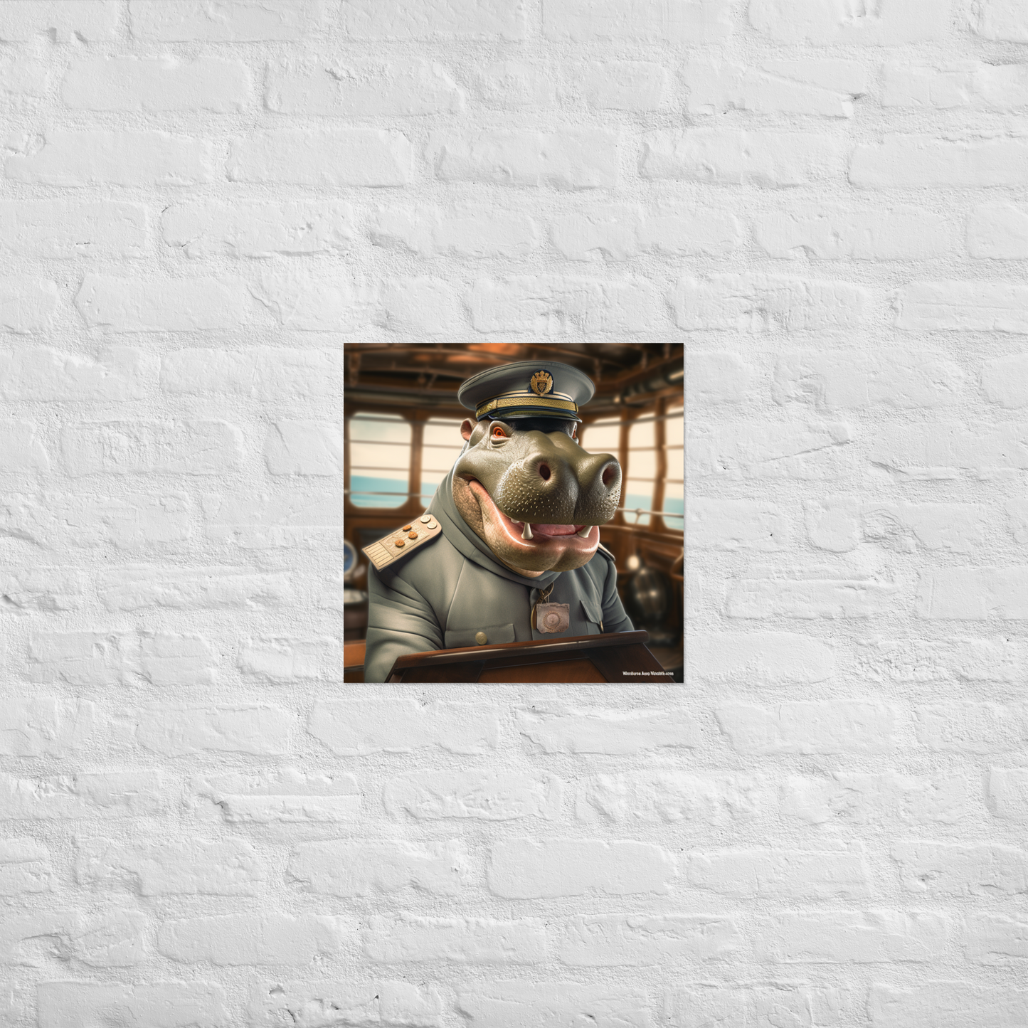 Hippo CruiseShipCaptain Poster