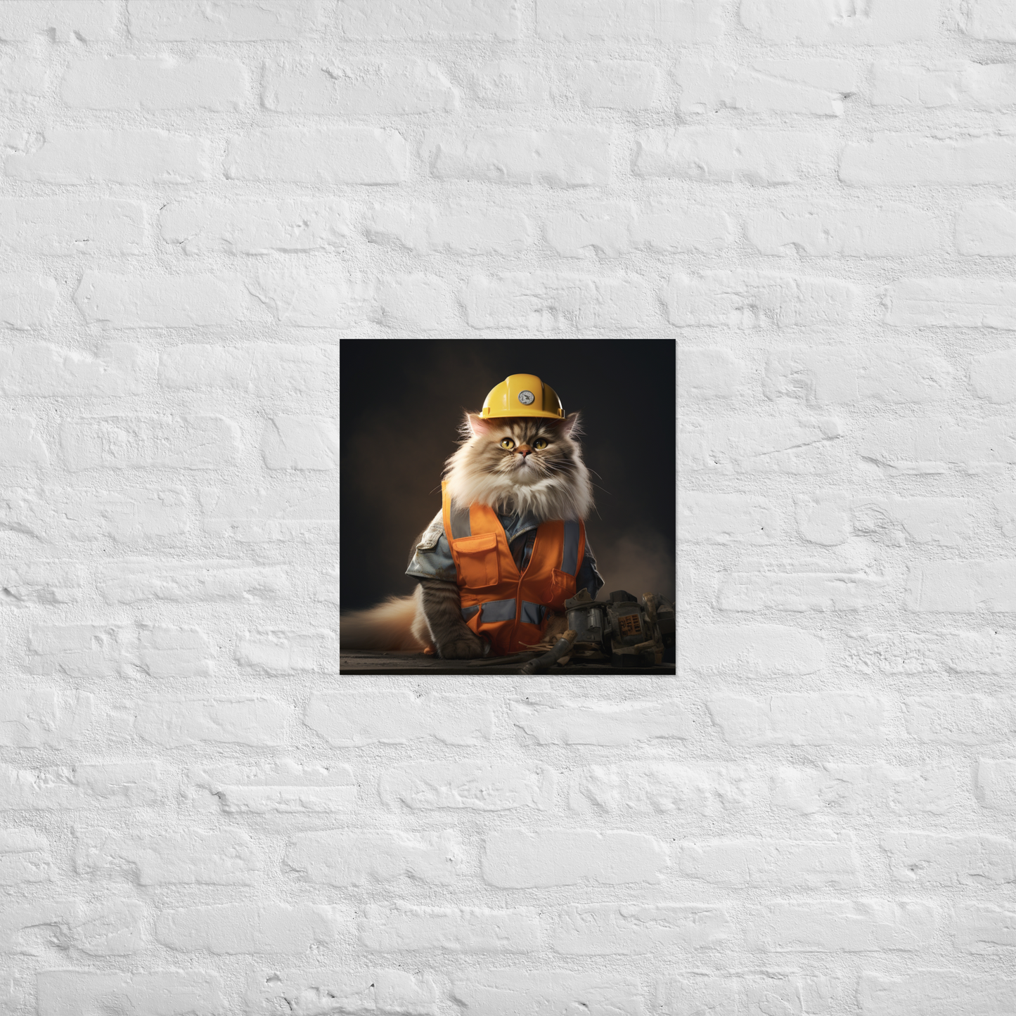 Persian ConstructionWorker Poster