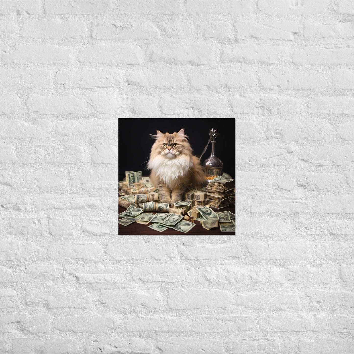 Maine Coon Millionaire Poster