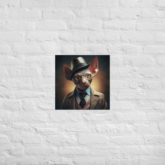 Sphynx Detective Poster