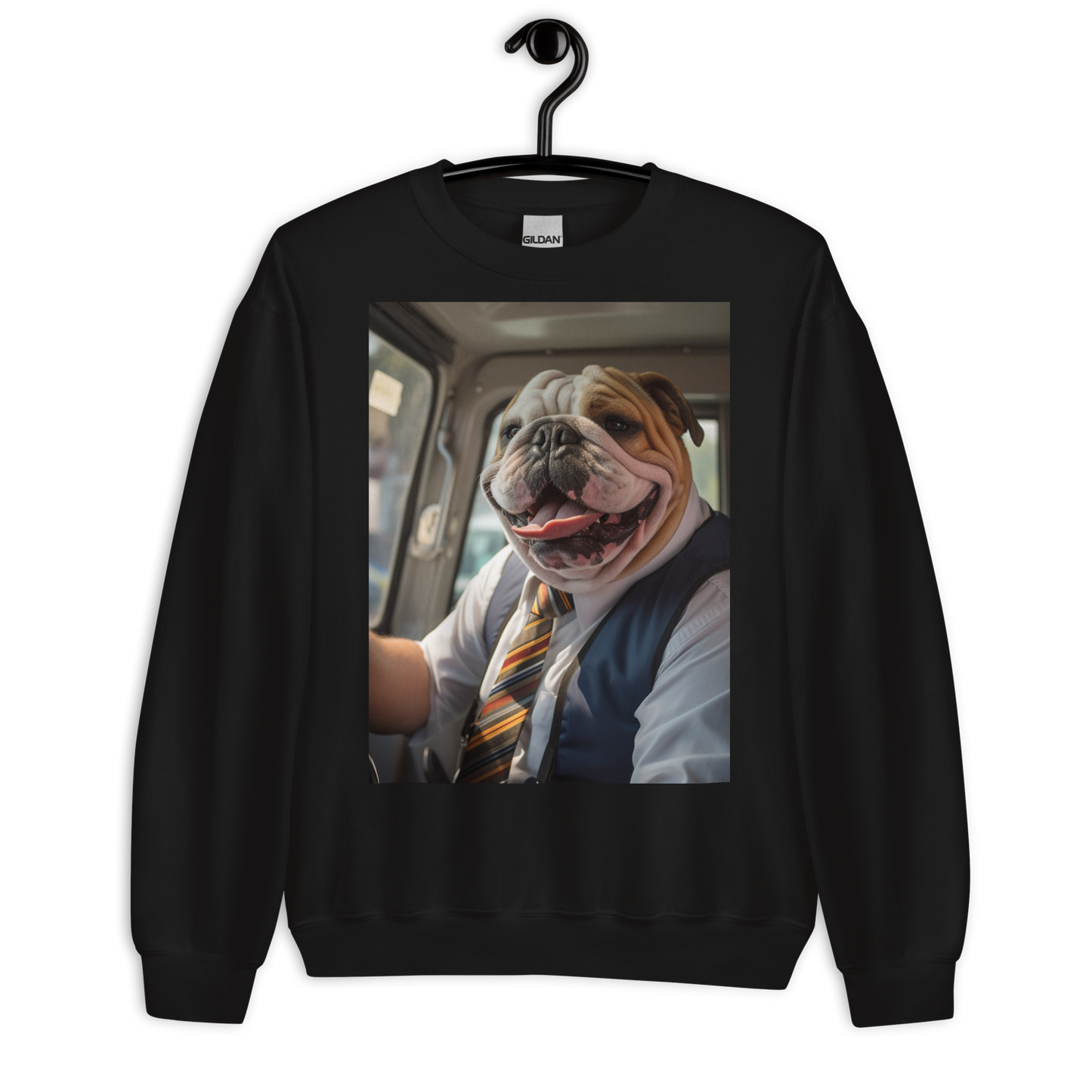 Bulldog Bus Driver Sweatshirt