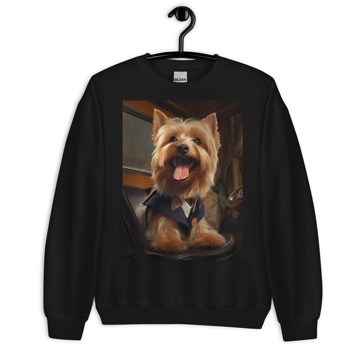 Yorkshire Terrier Bus Driver Sweatshirt