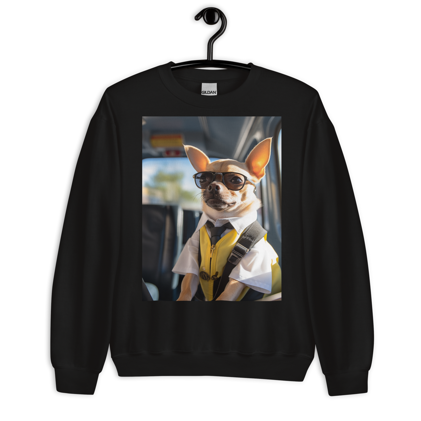 Chihuahua Bus Driver Sweatshirt