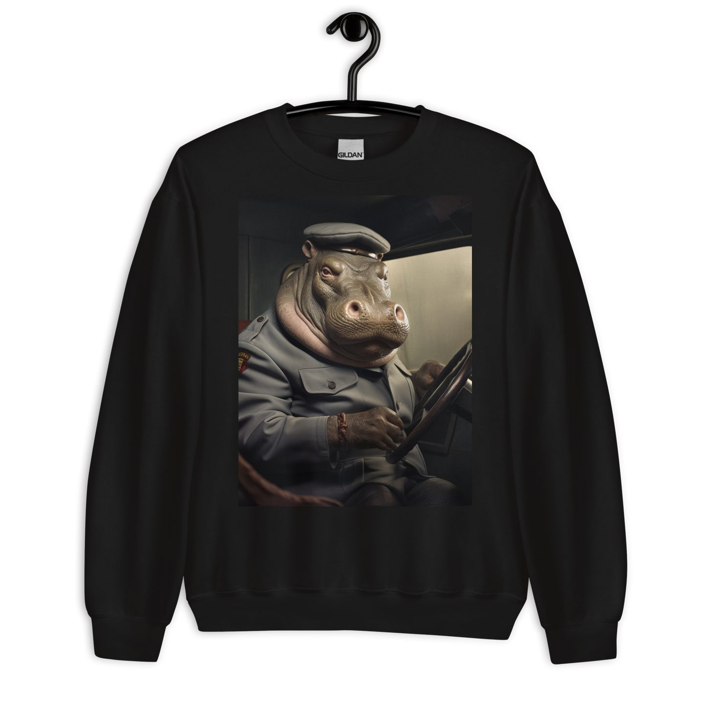 Hippo Bus Driver Sweatshirt