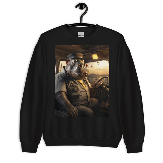 Hippo Bus Driver Sweatshirt