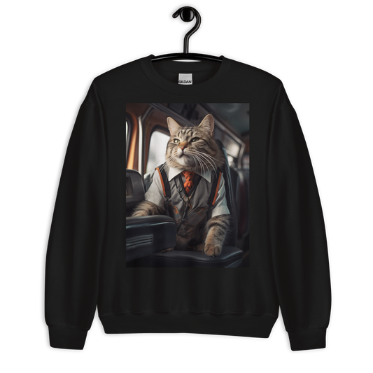 Maine Coon Bus Driver Sweatshirt