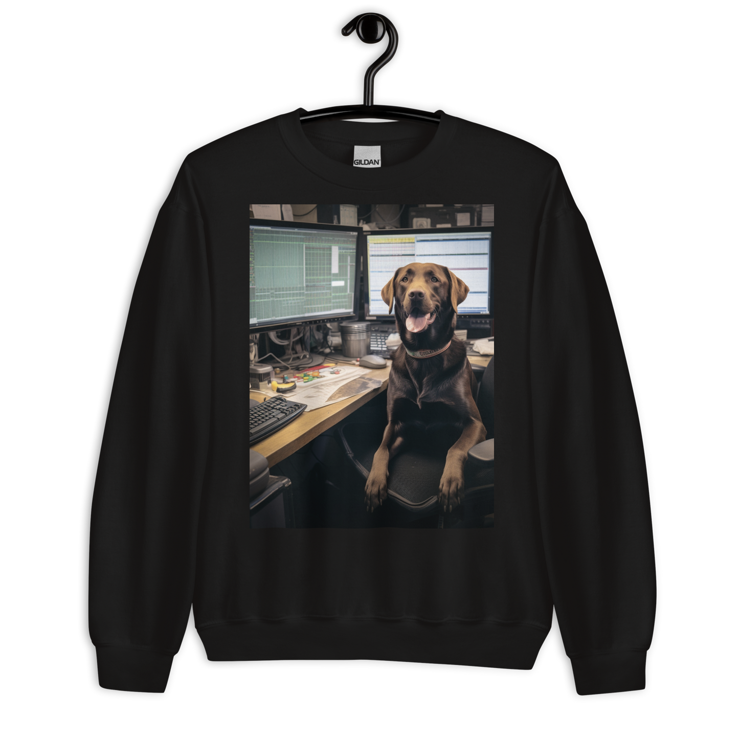 Labrador Retriever Stock Trader Sweatshirt