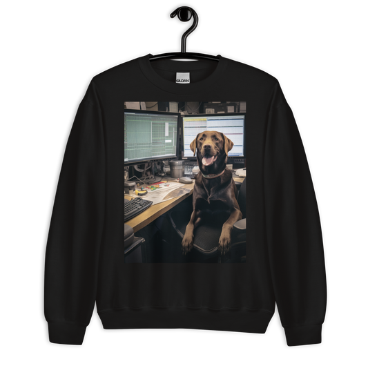 Labrador Retriever Stock Trader Sweatshirt