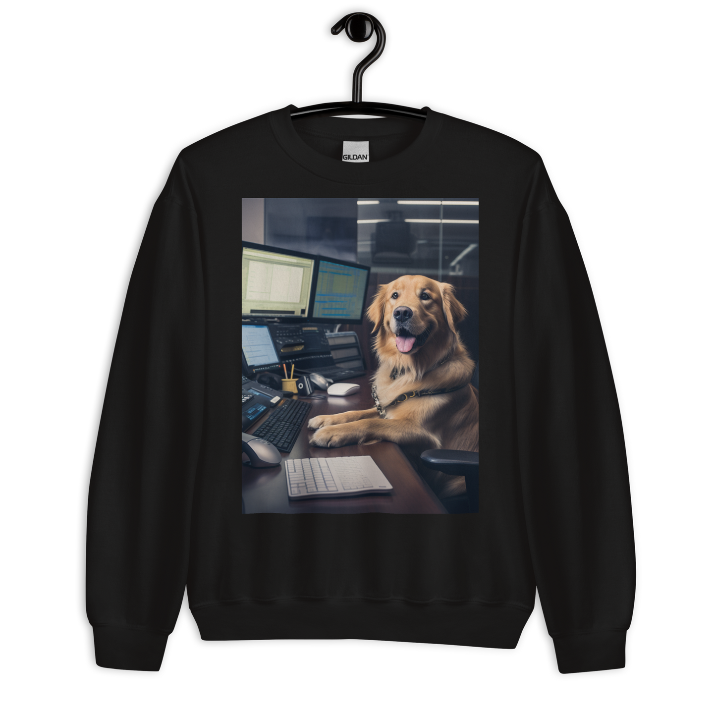 Golden Retriever Stock Trader Sweatshirt