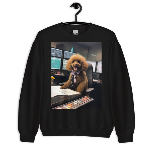 Poodle Stock Trader Sweatshirt