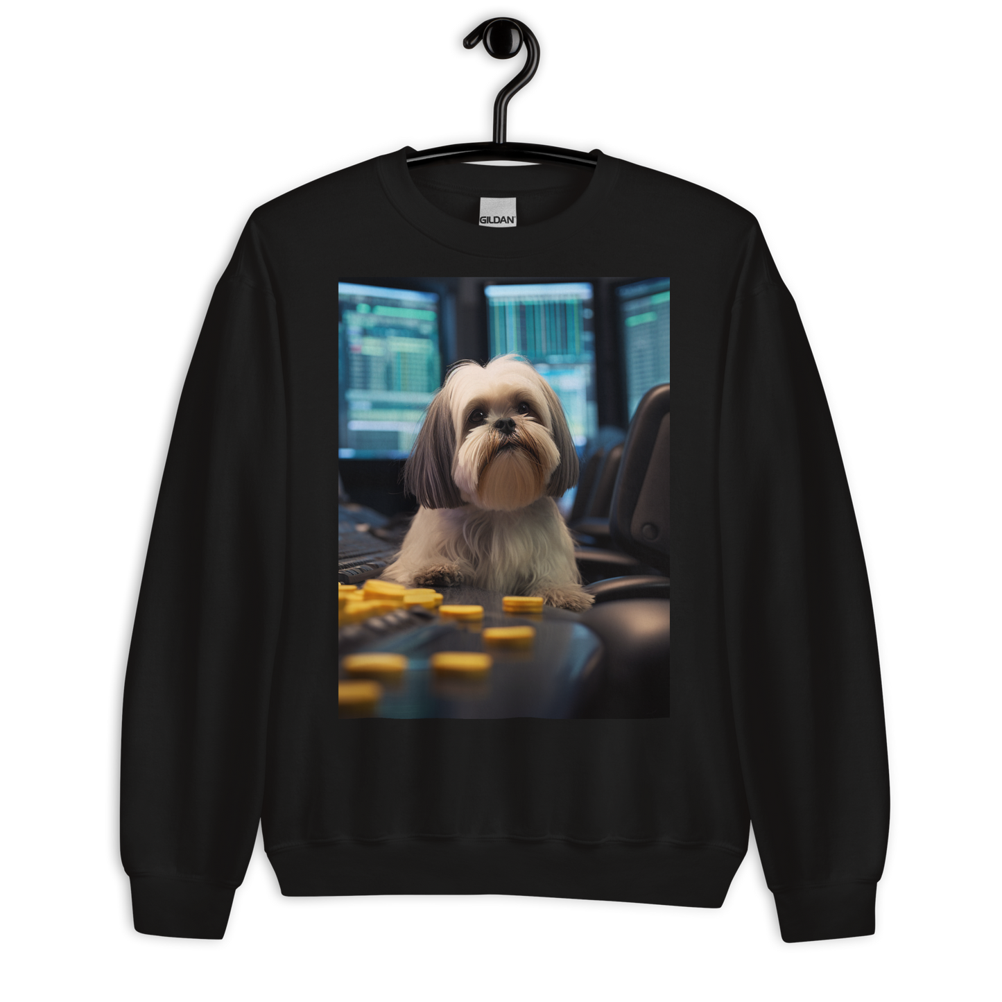 Shih Tzu Stock Trader Sweatshirt