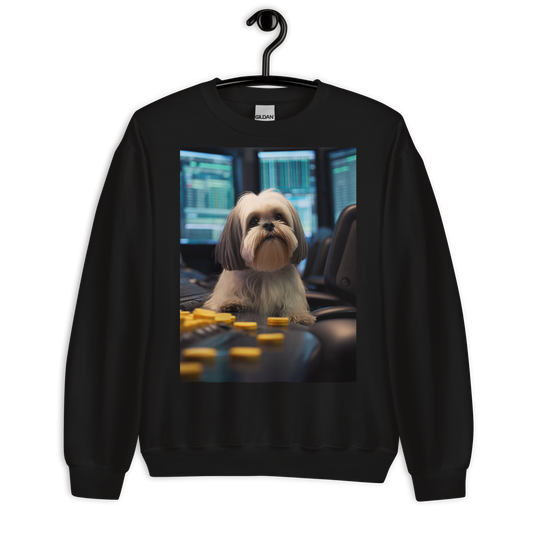 Shih Tzu Stock Trader Sweatshirt
