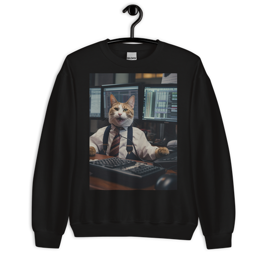 Domestic Shorthair Stock Trader Sweatshirt