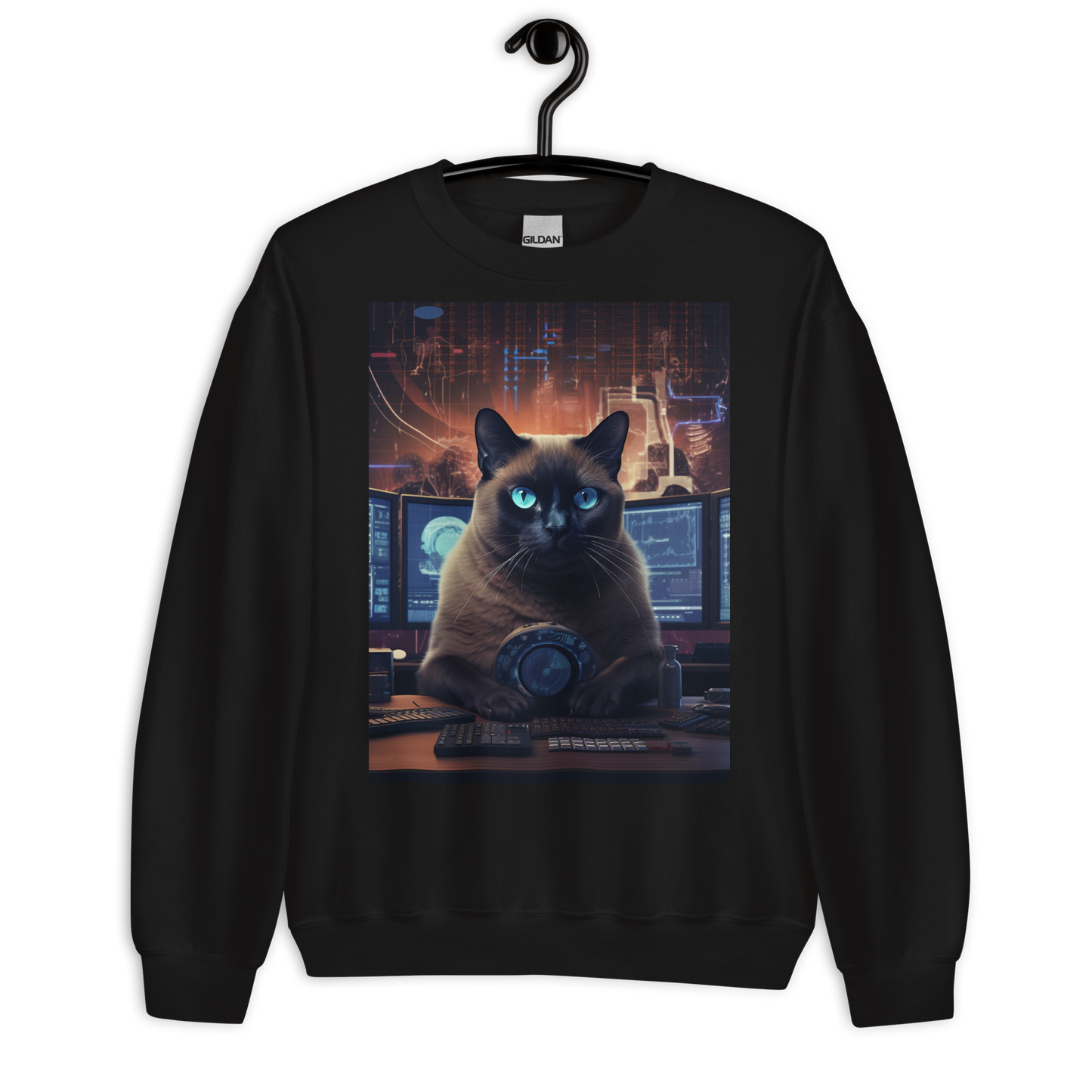 Siamese Stock Trader Sweatshirt