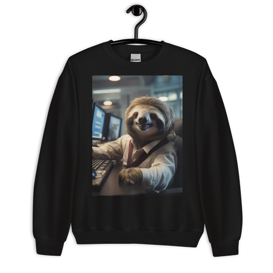 Sloth Stock Trader Sweatshirt