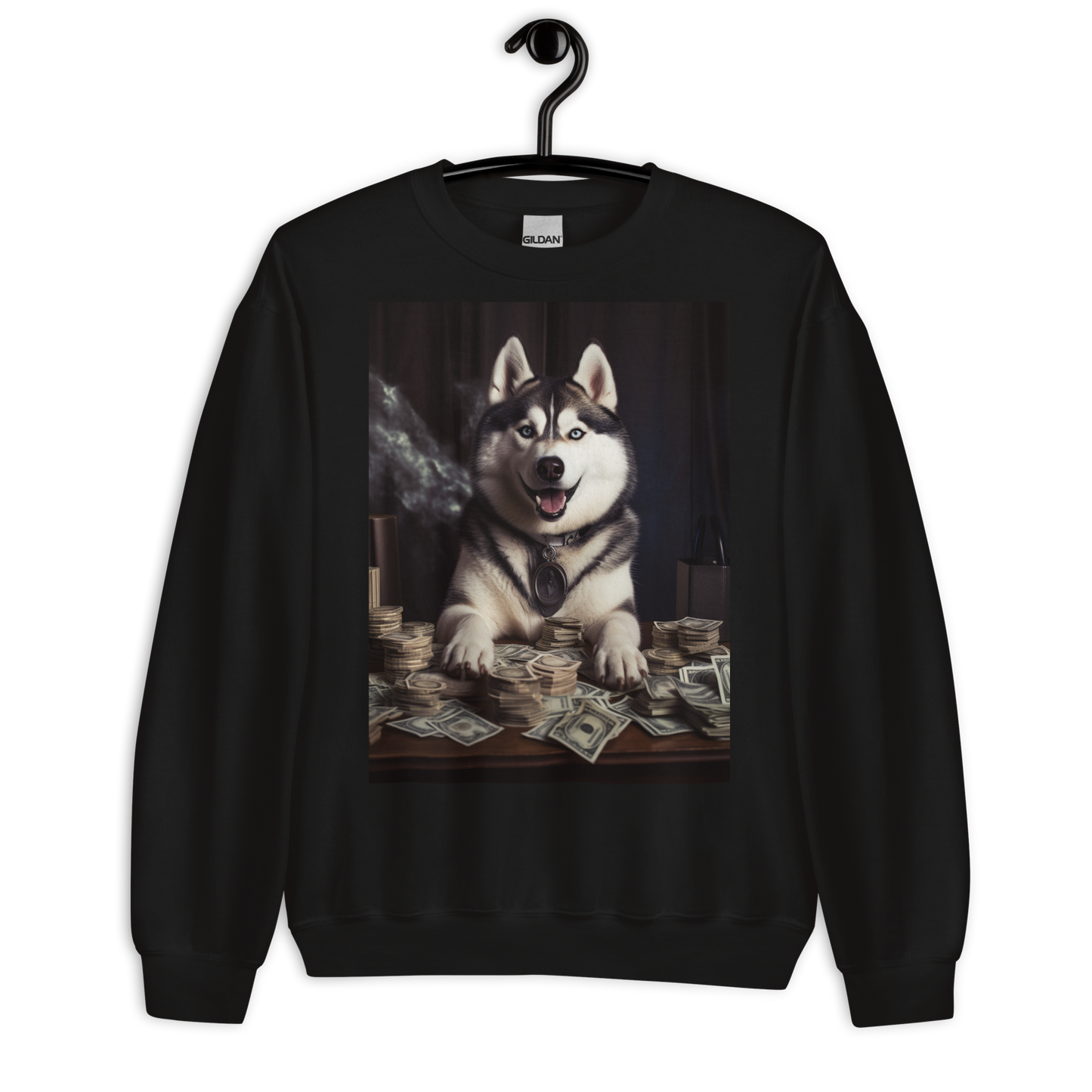 Siberian Husky Millionaire Sweatshirt