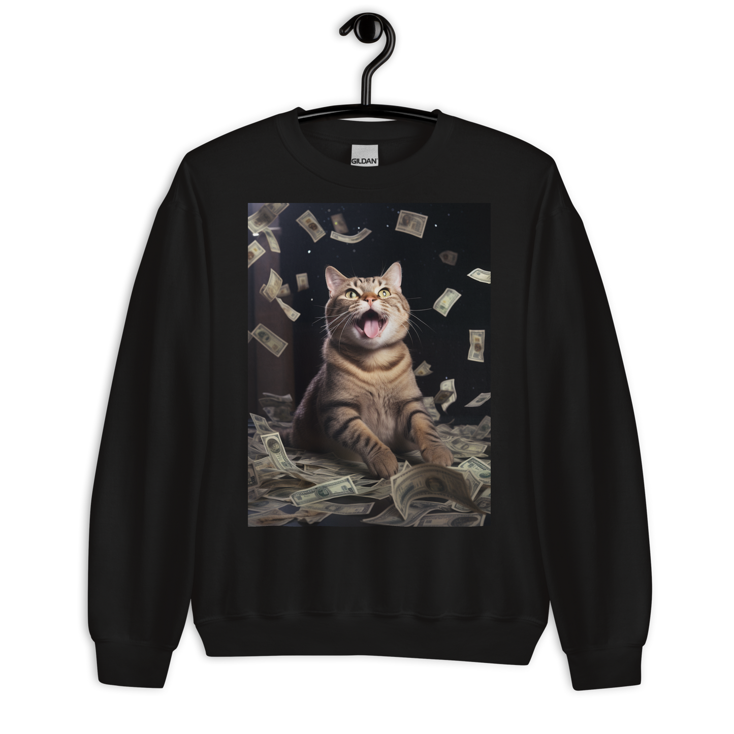 Domestic Shorthair Millionaire Sweatshirt