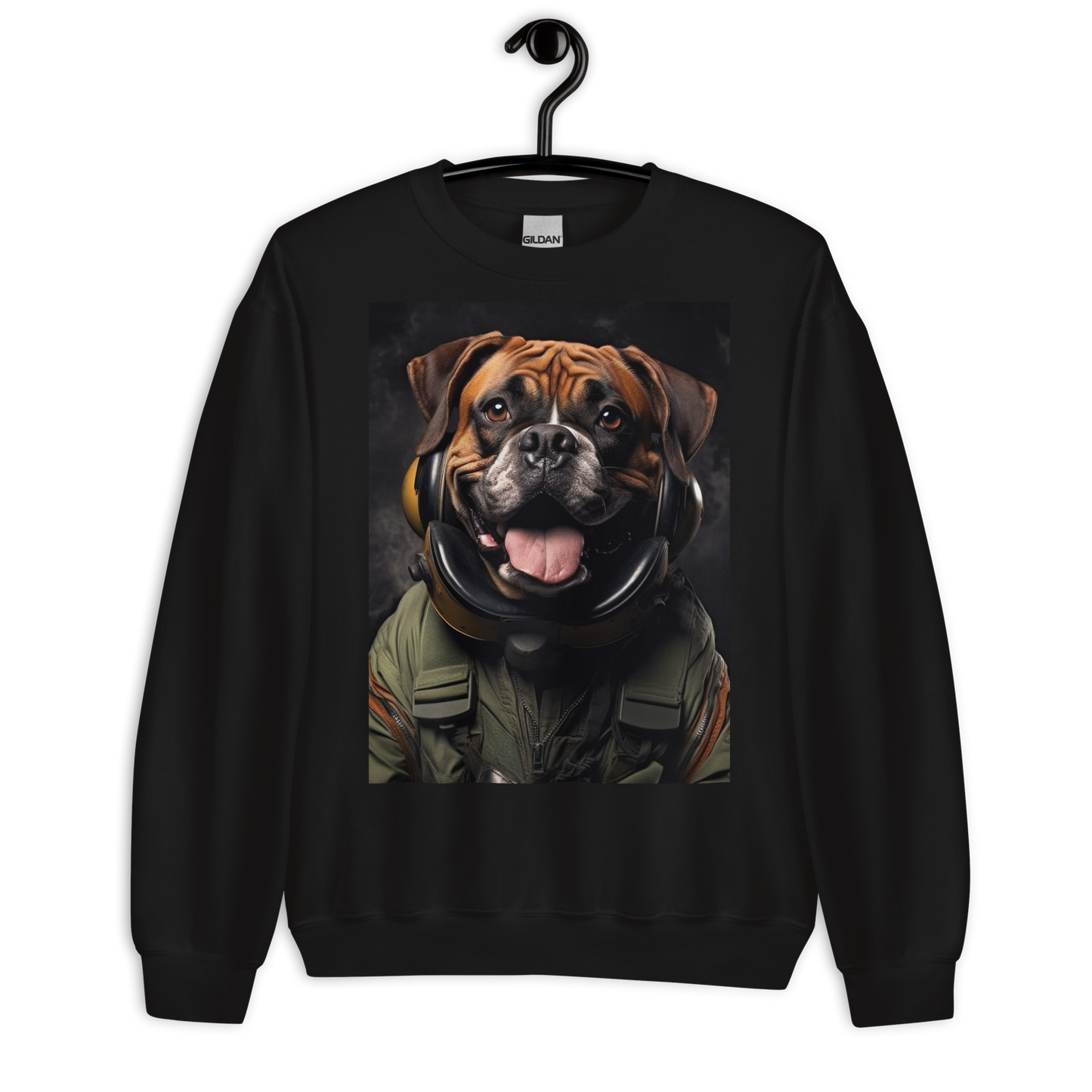 Boxer Air Force Officer Sweatshirt