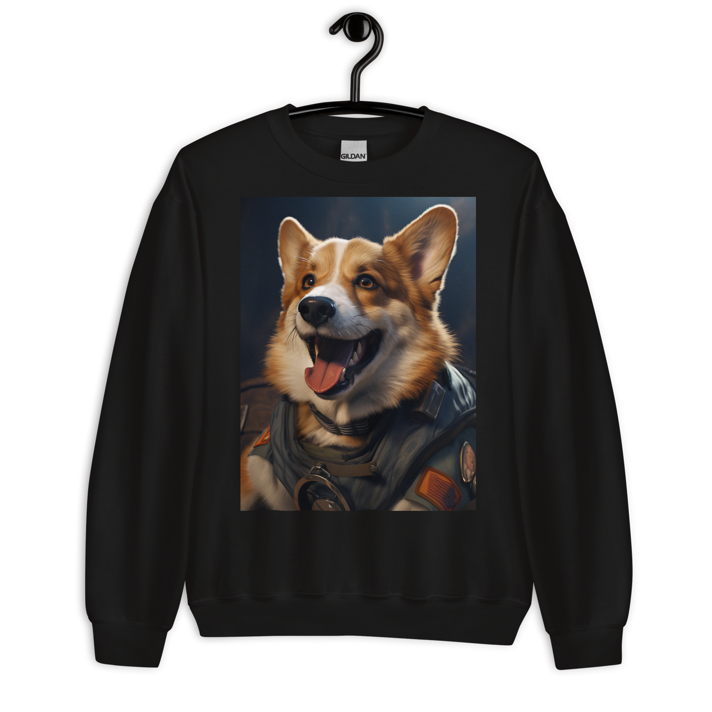 Pembroke Welsh Corgi Air Force Officer Sweatshirt