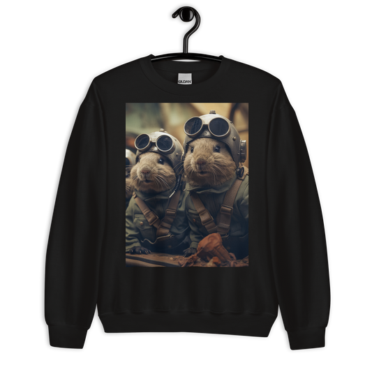 Guinea Pigs Air Force Officer Sweatshirt