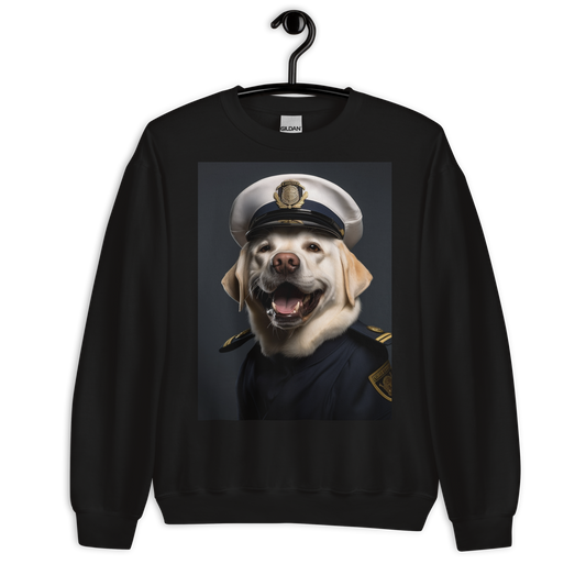 Labrador Retriever Airline Pilot Sweatshirt