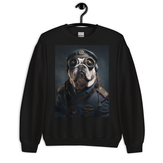 Golden Retriever Airline Pilot Sweatshirt