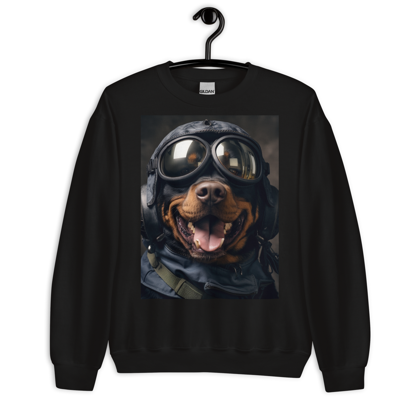 Rottweiler Airline Pilot Sweatshirt