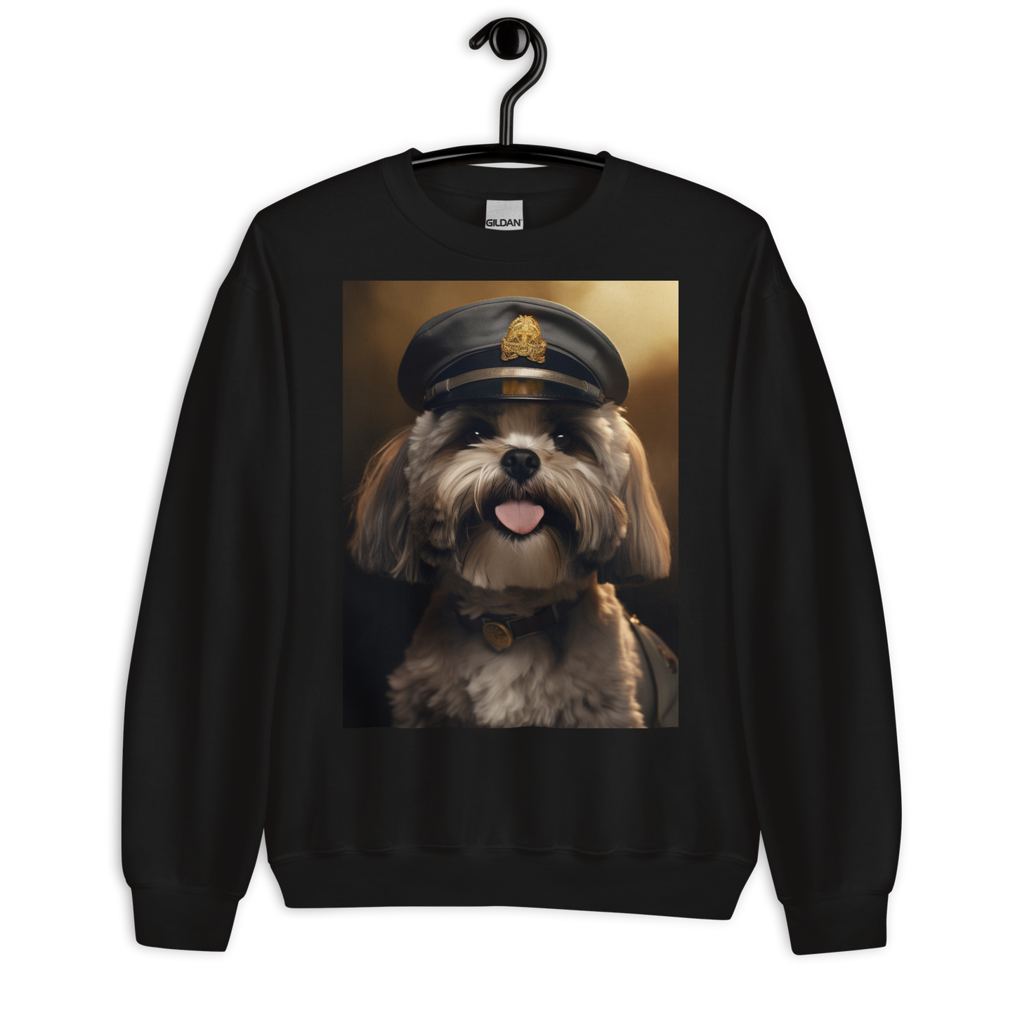 Shih Tzu Airline Pilot Sweatshirt