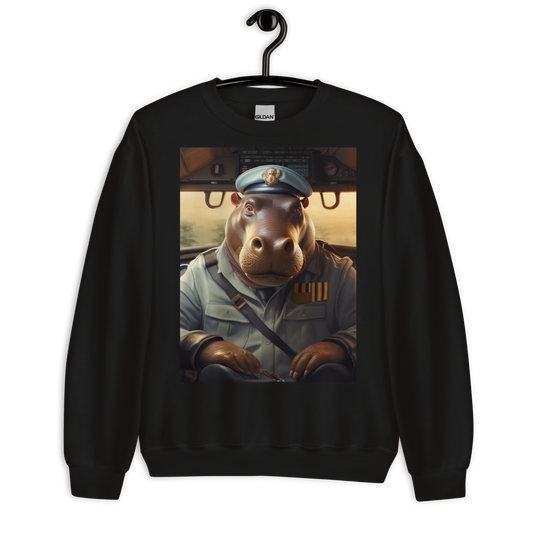 Hippo Airline Pilot Sweatshirt