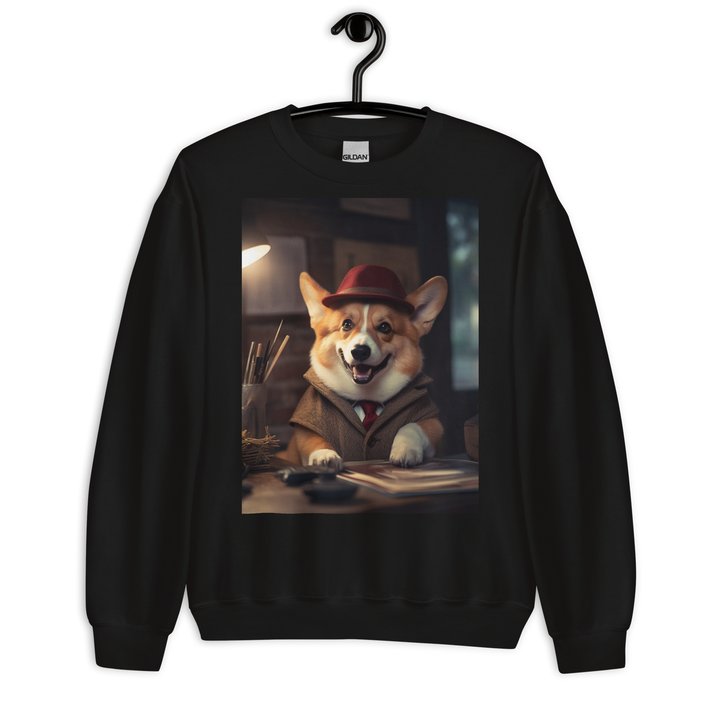 Pembroke Welsh Corgi Detective Sweatshirt