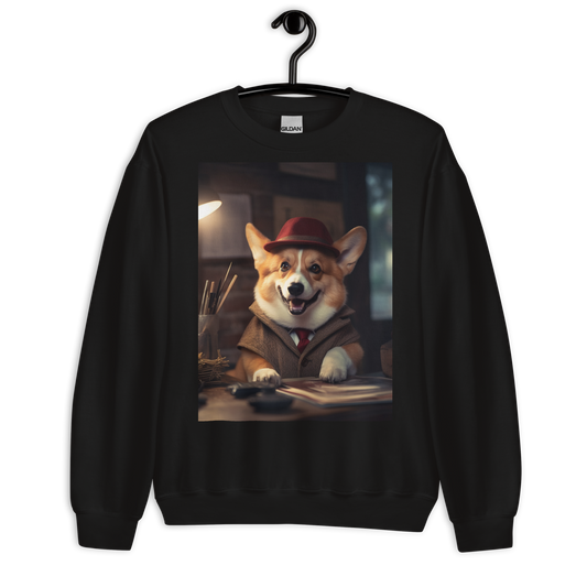 Pembroke Welsh Corgi Detective Sweatshirt