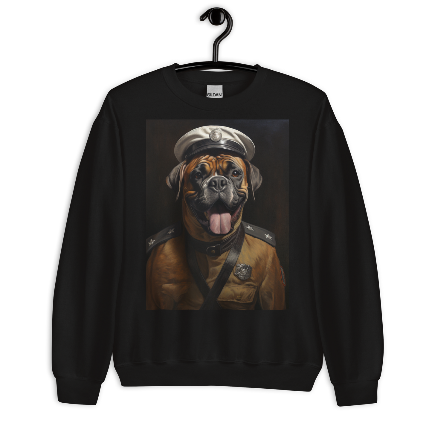 Boxer Military Person Sweatshirt