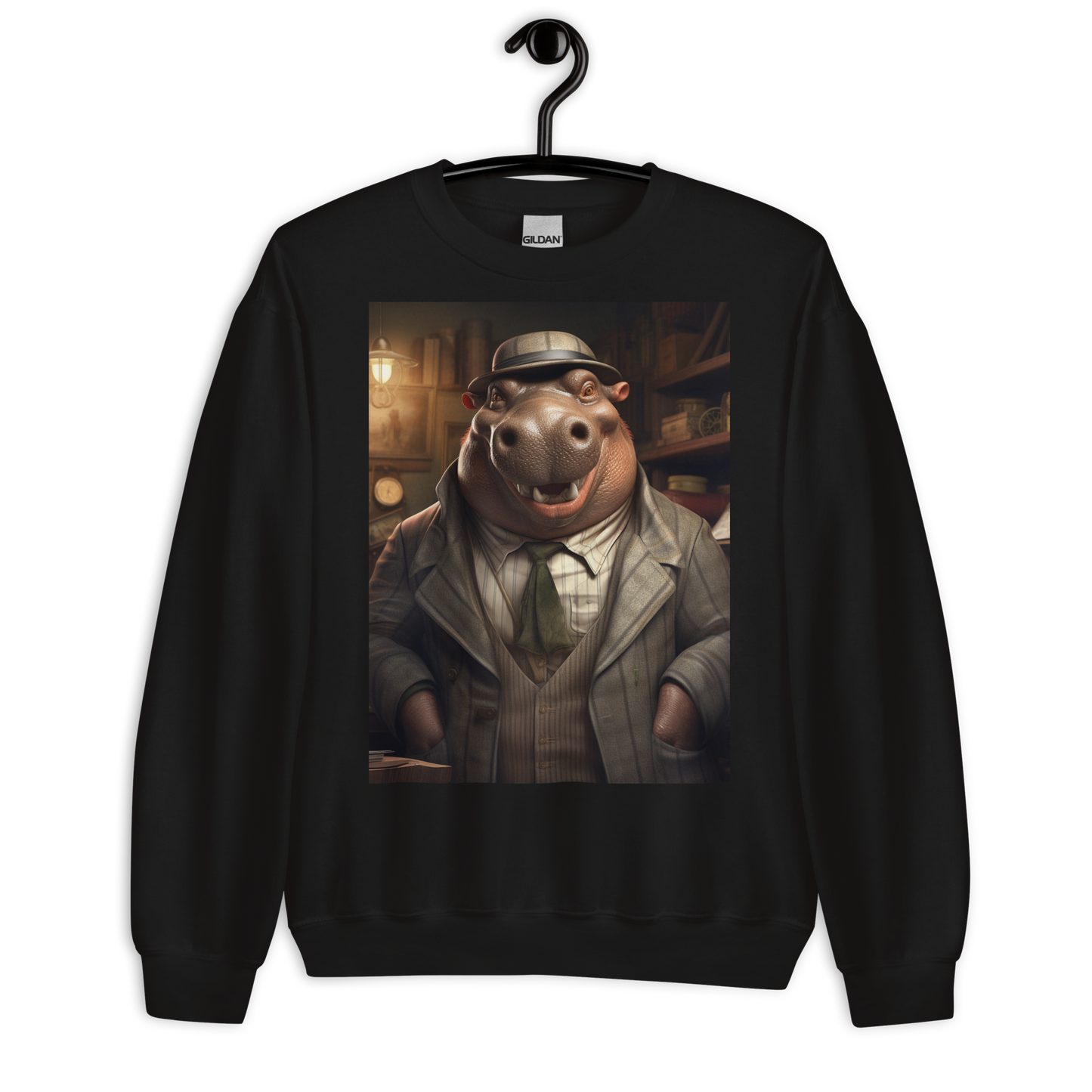 Hippo Detective Sweatshirt