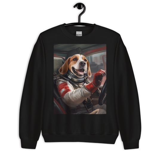 Beagle F1 Car Driver Sweatshirt