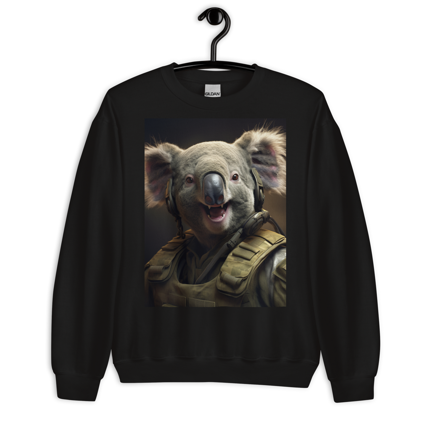 Koala Military Person Sweatshirt