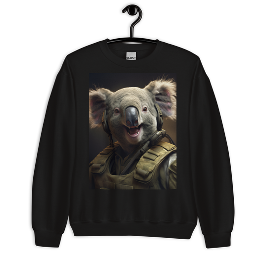 Koala Military Person Sweatshirt