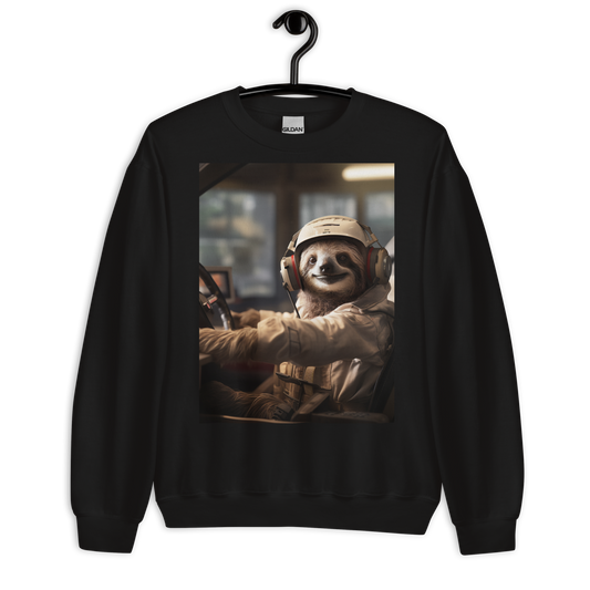 Sloth F1 Car Driver Sweatshirt