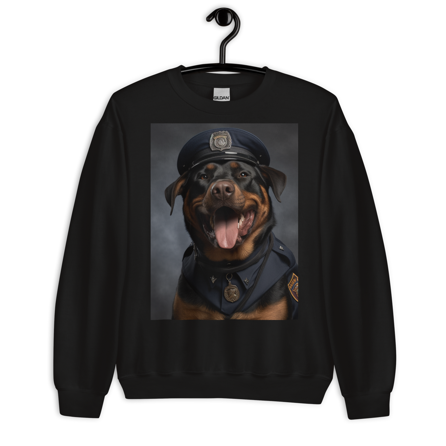 Rottweiler Police Officer Sweatshirt