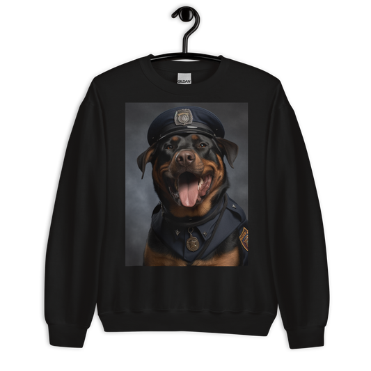 Rottweiler Police Officer Sweatshirt