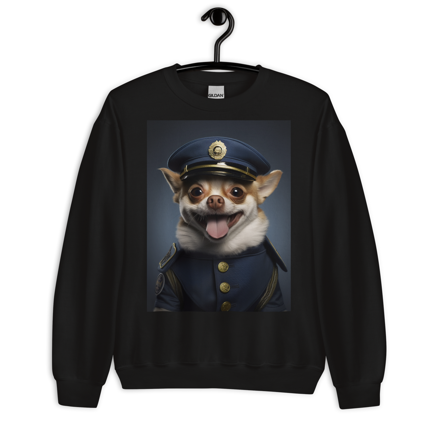 Chihuahua Police Officer Sweatshirt