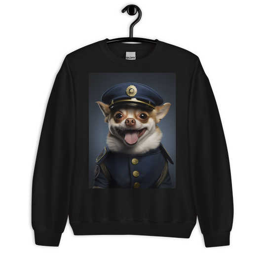 Chihuahua Police Officer Sweatshirt