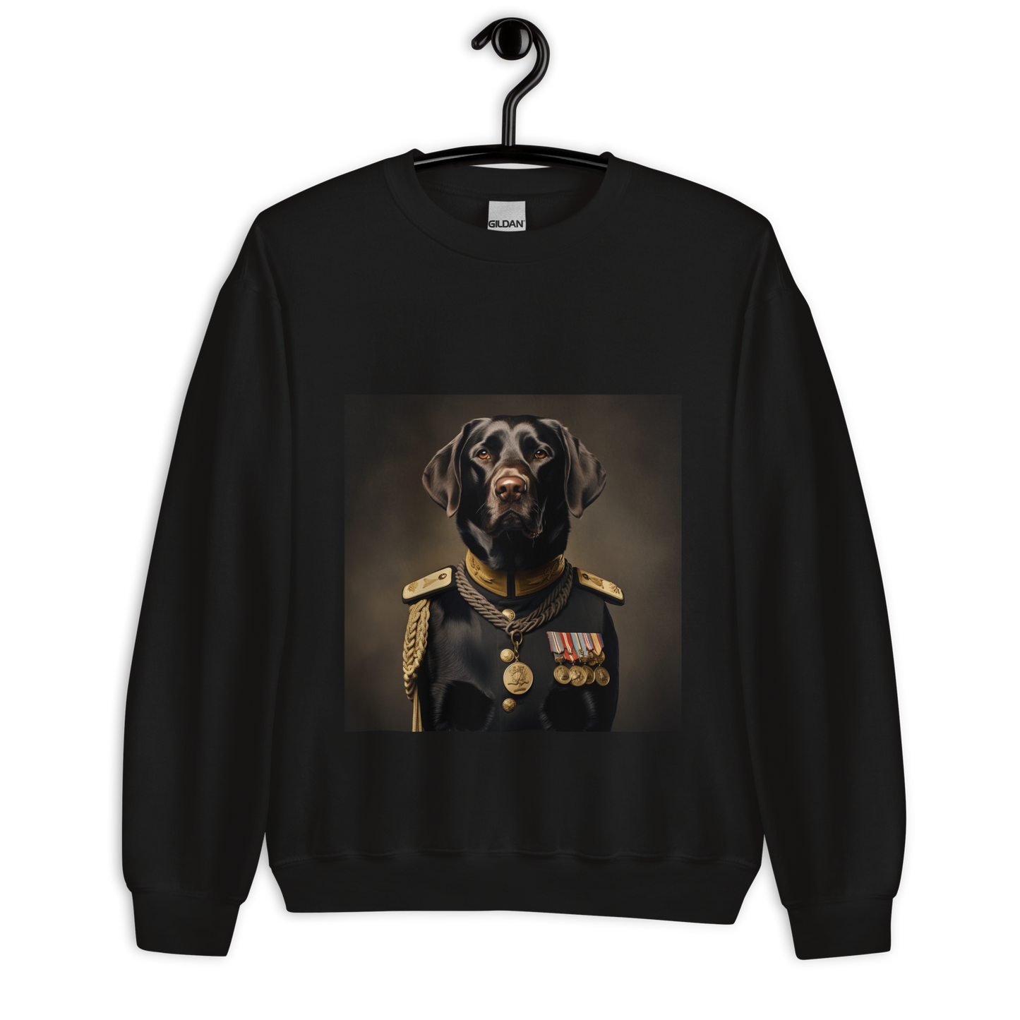 Labrador Retriever NavyOfficer Unisex Sweatshirt