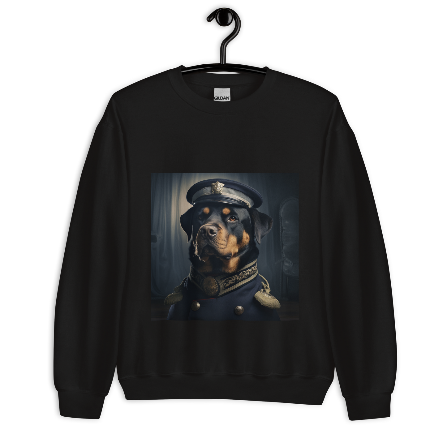 Rottweiler NavyOfficer Unisex Sweatshirt